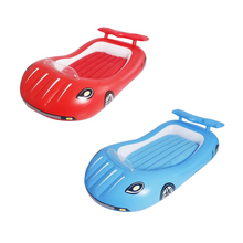 Load image into Gallery viewer, Inflatable Car Design Kids Travel Bed with Soft Flocked Surface