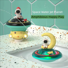 Load image into Gallery viewer, Interactive Astronaut Bath Toy with Automatic Water Spray, Lights, and Music