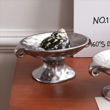 Load image into Gallery viewer, Retro Double Eared Soap Dish with High Foot Base for Bathroom Decoration