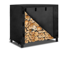 Load image into Gallery viewer, Waterproof Outdoor Firewood Rack Cover for Patio Log Storage 4FT 420D Oxford Fabric
