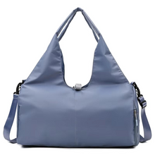 Load image into Gallery viewer, Women’s Waterproof Sport and Travel Duffel Bag with Shoe Compartment