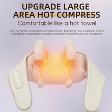 Load image into Gallery viewer, Wireless Neck and Shoulder Massager with Deep-Kneading for Back and Cervical Relief