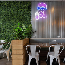 Load image into Gallery viewer, Cosmic Alien Neon LED Sign for Unique Home and Party Decor