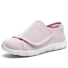 Load image into Gallery viewer, Women's Wide Fit Adjustable Walking Shoes, Cushioned Comfort