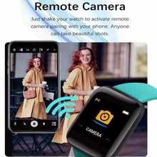Load image into Gallery viewer, Bluetooth Smart Fitness Watch with Music Control and Pedometer