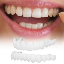 Load image into Gallery viewer, 2PCS Snap-On Veneer Dentures for Men and Women, Instant Temporary Tooth Cover for a Confident Smile