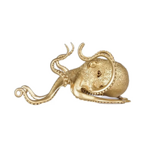 Load image into Gallery viewer, Versatile Golden Octopus Desk Organizer & Phone Stand