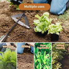 Load image into Gallery viewer, Hardened Hollow Hoe – Forged Garden Tool for Weeding and Soil Cultivation