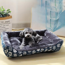 Load image into Gallery viewer, Cozy Plush Pet Sofa Bed Mat for Dogs and Cats