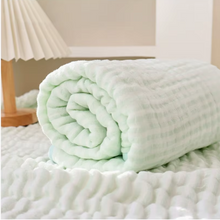 Load image into Gallery viewer, Premium 6-Layer Muslin Cotton & Bamboo Blend Baby Swaddle Blanket