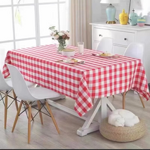 Load image into Gallery viewer, Classic Checkered Tablecloth for Kitchen, Weddings, Holidays, and Outdoor Picnics