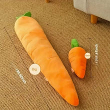 Load image into Gallery viewer, Extra Large 29.5" Plush Carrot Sound Toy for Dogs