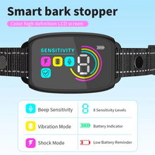 Load image into Gallery viewer, Smart Automatic Dog Bark Control Collar Rechargeable Training Collar