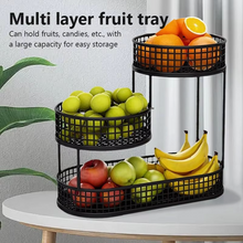 Load image into Gallery viewer, Stackable Multi‑Layer Fruit and Vegetable Tray for Kitchen and Dining Table