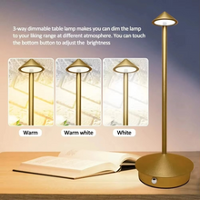 Load image into Gallery viewer, Rechargeable Touch-Control LED Desk Lamp with 3 Light Modes