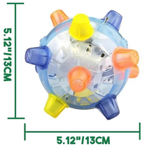 Load image into Gallery viewer, Interactive Jumping Activation Ball for Dogs with Music and Flashing Lights