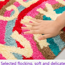 Load image into Gallery viewer, Colorful "Get Naked" Non-Slip Microfiber Bath Mat – Absorbent & Fun for Kids and Adults