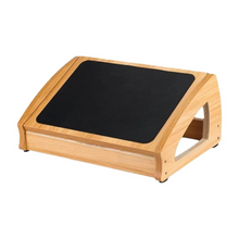 Load image into Gallery viewer, Wooden Under-Desk Footrest – Ergonomic Leg Support for Home & Office