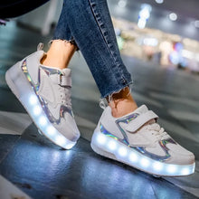 Load image into Gallery viewer, LED Wheeled Shoes for Kids
