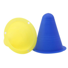Load image into Gallery viewer, 10-Pack Training Cones for Skating, Soccer, Football, and Sports Drills