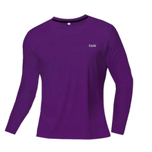 Load image into Gallery viewer, Mens Breathable Dry Fit Sports Training Top with Seven Sleeve Length