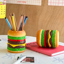 Load image into Gallery viewer, Giant Hamburger Multifunctional Pen Holder and Creative Desk Organizer