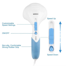Load image into Gallery viewer, Handheld Electric Percussion Massager with Dual Vibration for Full Body Relief