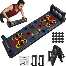 Load image into Gallery viewer, Portable Foldable Push Up Board for Full Body Home Workouts