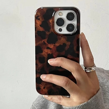 Load image into Gallery viewer, Retro Amber Texture Laser Phone Case