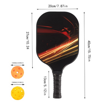 Load image into Gallery viewer, USAPA Approved Graphite Pickleball Paddle Set for Outdoor Play