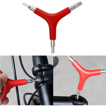 Load image into Gallery viewer, 3-Way Y-Shaped Hex Wrench Tool 0.16in, 0.20in, 0.24in for Bike Repair and Outdoor Use