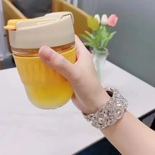 Load image into Gallery viewer, Diamond Metal Wristband Compatible with Apple Watch