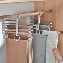 Load image into Gallery viewer, 5-in-1 Adjustable Closet Organizer Hanger