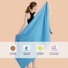 Load image into Gallery viewer, Quick-Dry Microfiber Towel for Travel, Sports, Gym, Beach & Yoga