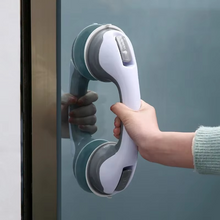 Load image into Gallery viewer, Safety Helping Handle with Suction Cups – Anti-Slip Bathroom Grab Bar for Toilet and Bath Support