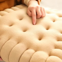 Load image into Gallery viewer, Biscuit Shaped Plush Cushion for Chairs and Sofas