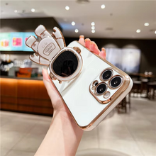 Load image into Gallery viewer, Astronaut Kickstand Soft Case for Various iPhone Models