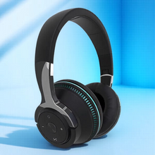 Load image into Gallery viewer, Foldable Bluetooth 5.1 Wireless Stereo Headset with Microphone for Mobile and Tablet