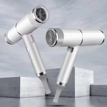 Load image into Gallery viewer, Professional High-Power Negative Ion Hair Dryer with Air Nozzle for Home and Salon Use