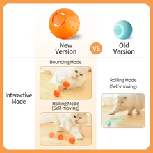 Load image into Gallery viewer, Smart Automatic Bouncing Cat Ball Interactive Rolling Toy with LED Motion