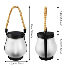 Load image into Gallery viewer, Outdoor Weatherproof Solar Flame Lamps