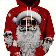 Load image into Gallery viewer, Christmas Cartoon Elk 3D Print Hoodie for Men and Women