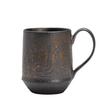 Load image into Gallery viewer, Japanese Vintage Ceramic Coffee Mug with Rustic Glaze