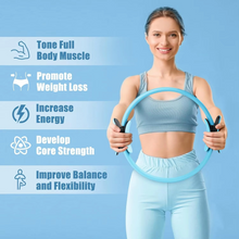 Load image into Gallery viewer, Yoga Pilates Fitness Ring for Core Strength and Muscle Training