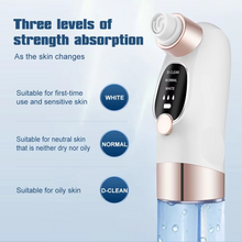 Load image into Gallery viewer, Electric Bubble Blackhead Remover with USB Rechargeable Suction and Water Cycle Technology