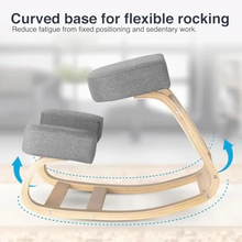 Load image into Gallery viewer, Ergonomic Kneeling Chair - Posture-Enhancing Office & Study Solution