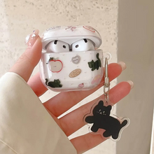 Load image into Gallery viewer, Cartoon Cat Silicone Case for AirPods