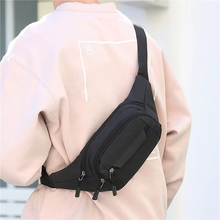 Load image into Gallery viewer, Unisex Waterproof Canvas Waist and Crossbody Bag for Outdoor Sports