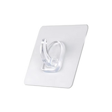 Load image into Gallery viewer, Transparent Self Adhesive Wall Hooks for Keys and Bathroom Organization