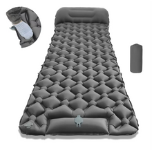Load image into Gallery viewer, Ultra-Comfort Inflatable Camping Mattress with Integrated Pillow and Pump